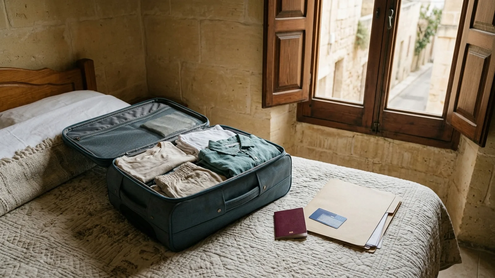Arbetsplats i Malta
