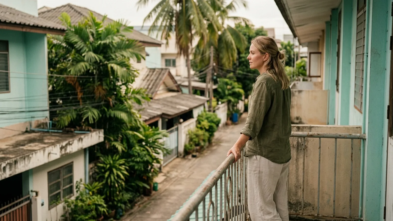 Arbetsplats i Thailand