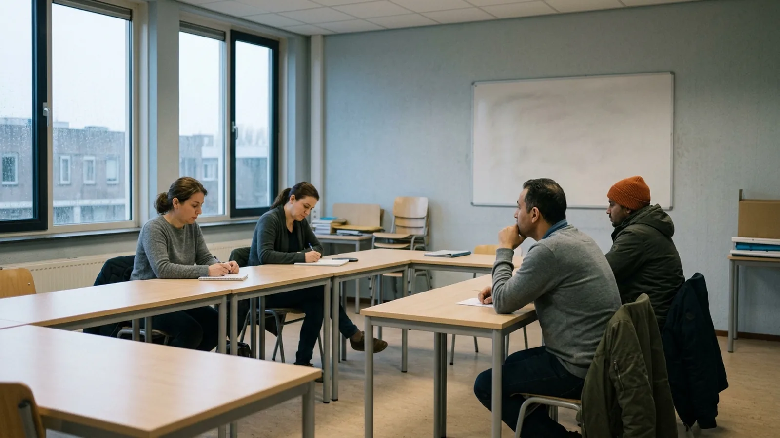 Språkstudier i Nederländerna.