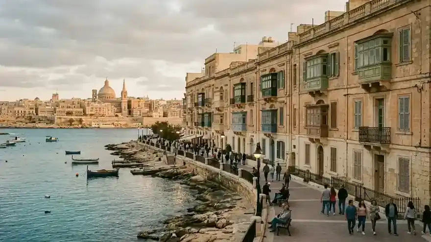 Arbetsplats i Malta